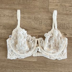 FREE PEOPLE DAYDREAMER LACE UNDERWIRE BRA